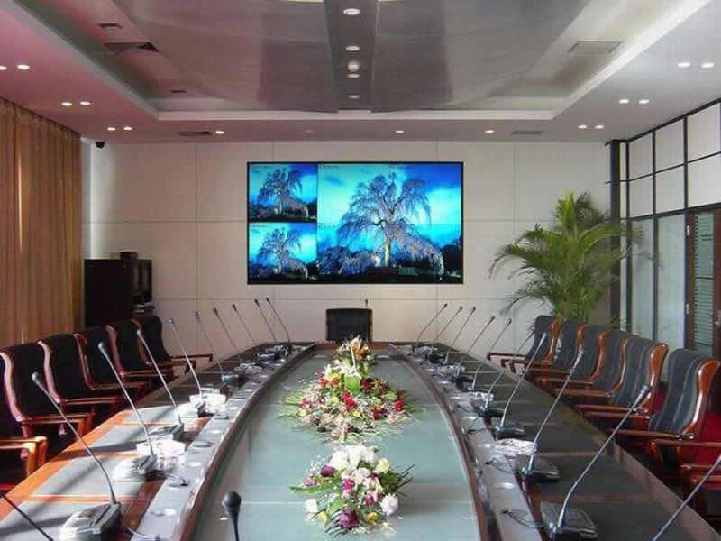 LED显示屏会议应用方案
                